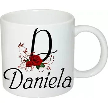 Daniela hrnek se jménem (hrneček s dámským jménem )