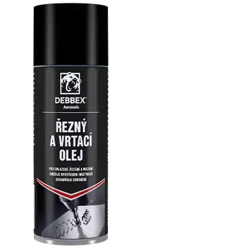 Olej řezný a vrtací ve spreji 400ml DEBBEX