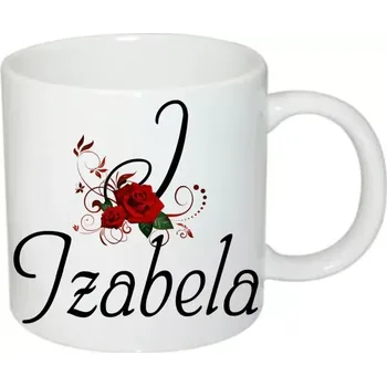 Izabela hrnek se jménem (hrneček s dámským jménem )