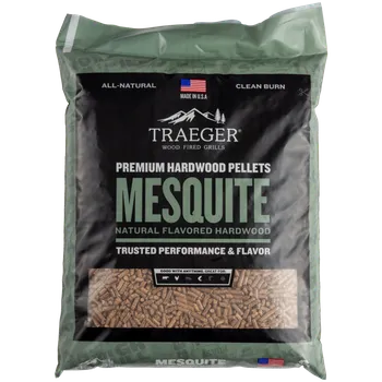 Tuhé palivo Traeger BBQ pelety MESQUITE 9 kg