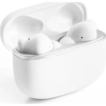 Sluchátka CAUBY. Bezdrátová sluchátka s ANC a 7 hodinovou výdrží baterie na recyklovaného ABS (100% rABS) - Bílá