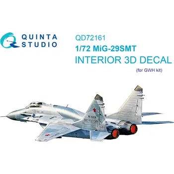 Plastikový model Quinta studio 1/72 MiG-29SMT 3D-Print.&col. Interior (GWH)
