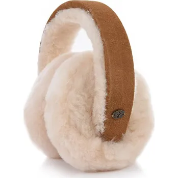 Čepice HNĚDÉ ZIMNÍ KLAPKY NA UŠI EMU Angahook