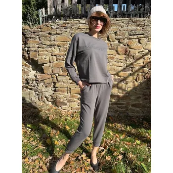 Dámské kalhoty Tepláky So Comfy Rio šedé Velikost: 40