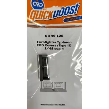Plastikový model Quickboost 1/48 Eurofighter Typhoon FOD Covers type II (REV)