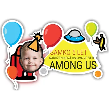 Party nádobí Personal Personalizovaná podložka pod tanier - Among Us