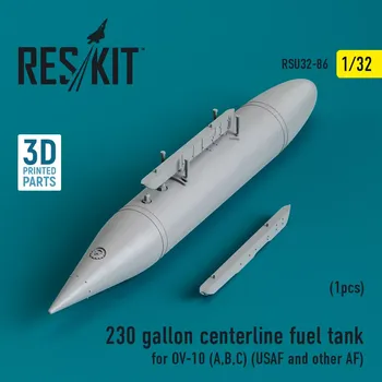 Plastikový model Reskit 1/32 230 gallon centerline fuel tank OV-10 (A,B,C)