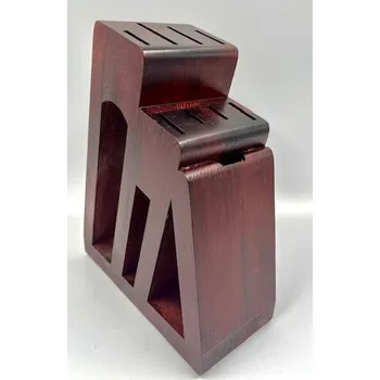 Stojan na nože UNIVERZAL Stojan na nože 8+1 , otevřený, tmavý