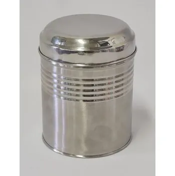 Dóza na potraviny dóza plech. d10,5x13,5cm, NR