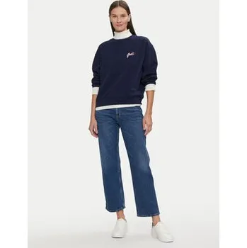 Pánské oblečení Gant Mikina 4201239 Tmavomodrá Loose Fit XS