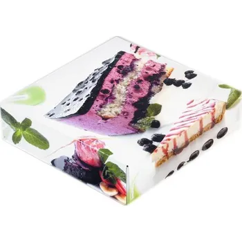 Jednorázové nádobí Dortová krabice Livorno 18x5 - KartonMat