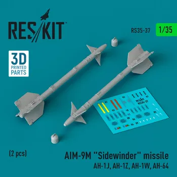 Plastikový model Reskit 1/35 AIM-9M 'Sidewinder' missile (2 pcs.)