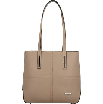 Kabelka Dámská kabelka na rameno taupe - Delami Glimmer taupe