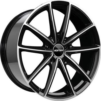 Alu kolo GMP TITAN 9.5X21 5X130 ET46/71.6 černá (Pneu GMP Italia 9,5/-21)
