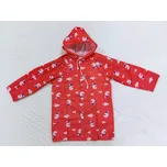 Eleven Dětská pláštěnka Christmas červená Velikost: 135