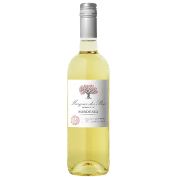 Víno Bordeaux A.O.P. Marquis des Bois Moelleux (víno bílé, sladké )