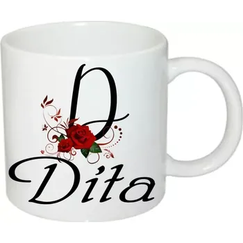Dita hrnek se jménem (hrneček s dámským jménem )
