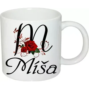 Míša hrnek se jménem (hrneček s dámským jménem )