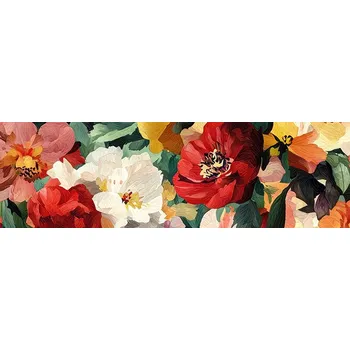 Guma s potiskem 5cm zahrada plná květin