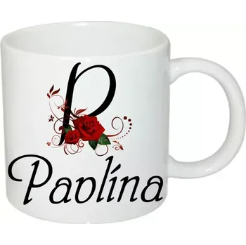 Pavlína hrnek se jménem (hrneček s dámským jménem )
