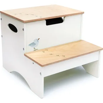 Hračka pro nejmenší Dřevěné úložné schůdky Tender Leaf Forest Steps