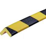 HAPPY END Magnetický ochranný profil 7, černá / žlutá, 2,6 cm × 100 cm - DP 15017