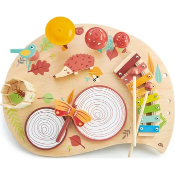 Hračka pro nejmenší Hudební hrací stolek Tender Leaf Musical Table