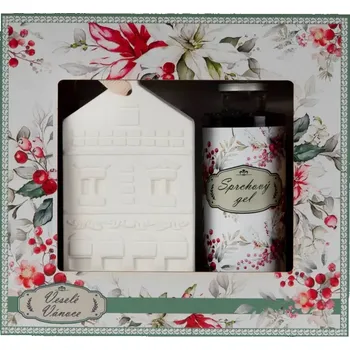 Sprchový gel Sprchový gel 50ml a aroma domeček - Veselé Vánoce