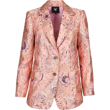 Dámské sako Sako Nu Denmark 7933-35 lososové v brokátu Velikost: 36
