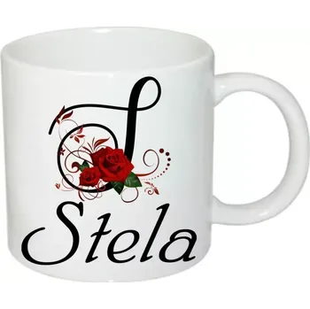 Stela hrnek se jménem (hrneček s dámským jménem )