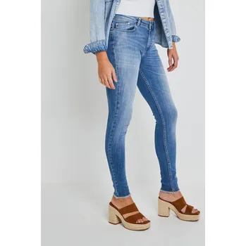 Dámské kalhoty Kalhoty Para Mi Sarah světle modré ultra úzké džíny Velikost: 38