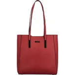 Dámská kabelka na rameno tmavě červená - Delami Luxe Charm červená