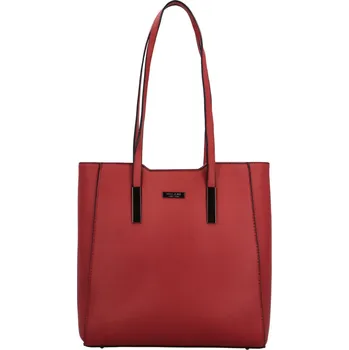 Kabelka Dámská kabelka na rameno tmavě červená - Delami Luxe Charm červená