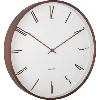 Designové nástěnné hodiny 6014WH Karlsson 40cm