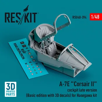Plastikový model Reskit 1/48 A-7E 'Corsair II' cockpit late version (HAS)