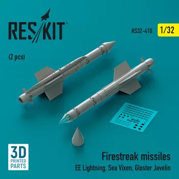 Plastikový model Reskit 1/32 Firestreak missiles (2 pcs.)