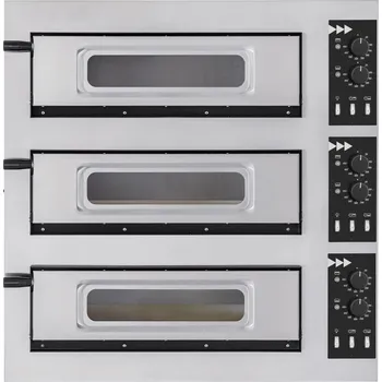 Pec na pizzu Gastrofans Pec na pizzu 3-stupňová basic 3/50 glass and light, 45/455˚C