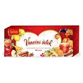 Čaj APOTHEKE Dárková kolekce Vánoční šálek 10x9sáčků