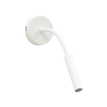 Nástěnné svítidlo Eltap Nástěnná bodová lampička Vespillo 1, 35x8cm bílá