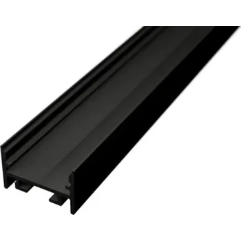 LED osvětlení Ledshopik LED profil ALPI LUPO černý - LED profil LUPO černý - 1m