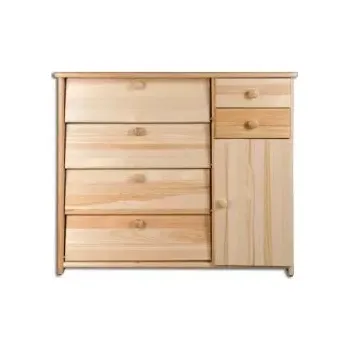 Botník Dřevěný botník MB 91 borovice masiv