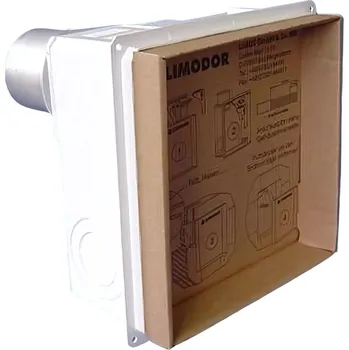 LF/M-R/BK - kryt pro ventilátory LIMODOR (protipožární - přípojka vzadu - nad omítku)