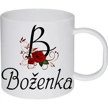 Boženka hrnek se jménem (hrneček s dámským jménem )