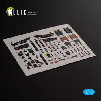 Plastikový model Reskit 1/72 Mirage 2000D Interior 3D (MSVIT)