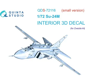 Plastikový model Quinta studio 1/72 Su-24M 3D-Print.&col. Interior (ZVE) SMALL