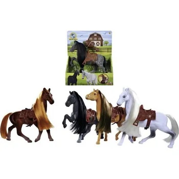 Hračka Kůň 19 cm, 4 druhy