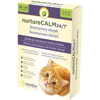 Lék na bolest, zánět a horečku Feromonový obojek nurtureCalm pro kočky 38cm