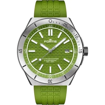 Hodinky Fortis Marinemaster M-40 Woodpecker Green F8120007 + 5 let záruka a dárek ZDARMA