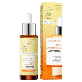Pleťové sérum Eveline Cosmetics Shot vitamín C 15%, 30 ml