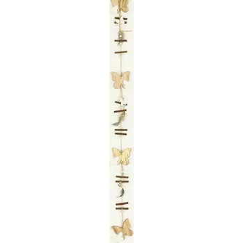 Velikonoční dekorace Girlanda s dřevěnými dekoracemi KLA494 Art